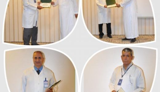 د.الموسى كرم الأطباء المتميزين بجراحة اليوم الواحد في مستشفى الملك سعود بعنيزة‎