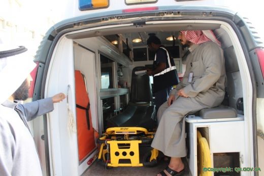 إدارة الطوارئ والأزمات بصحة القصيم تتفقد سيارات الإسعاف التابعة للقطاع الصحي بمحافظة رياض الخبراء