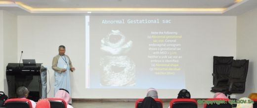 مستشفى الولادة والإطفال ينظم  الدورة العلميه ( Advanced Fetal Sonography Workshop )