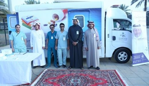 صحة القصيم اقامت حملة التطعيم ضد الانفلونزا في مدينة الملك عبدالله الرياضية ببريدة