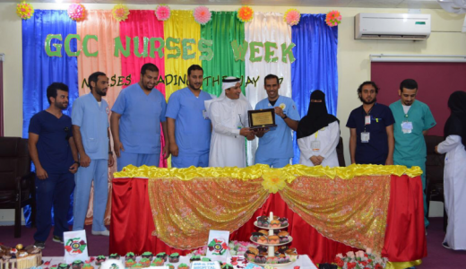 تفعيل الاسبوع الخليجي للتمريض بمستشفى عيون الجواء