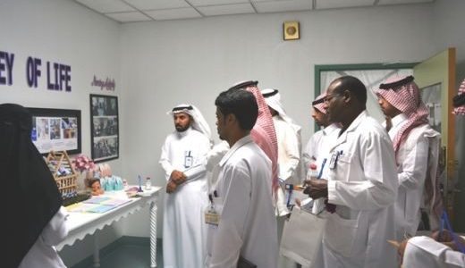 مستشفى الرس يحتفل بيوم التمريض الخليجي‎