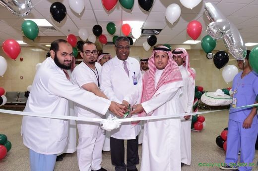 مدير مستشفى الملك فهد  يدشن فعالية يوم التمريض الخليجي
