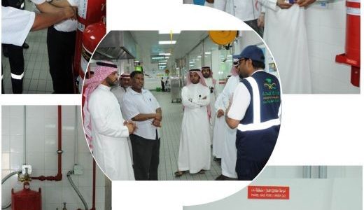 مستشفى الملك سعود بعنيزة ينهى تركيب النظام الآلي للإطفاء بقسم التغذية