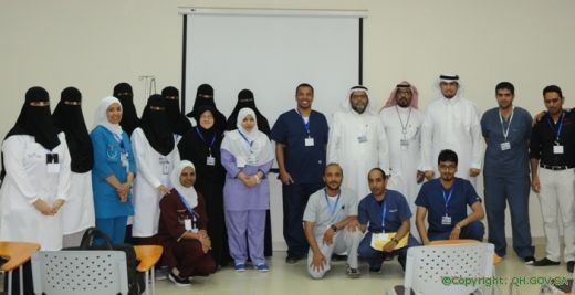 رئيس جمعية القلب السعودي مركز تدريب مستشفى الملك سعود بعنيزة رائع وقيادي