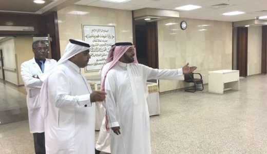 مدير عام الشؤون الصحية  يتفقد مشروع البنية التحتية لمستشفى الملك فهد