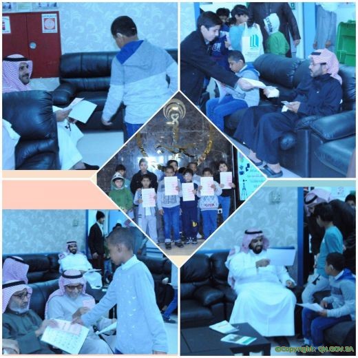طلاب ابتدائية خالد بن والوليد بعنيزة زاروا مستشفى الملك سعود