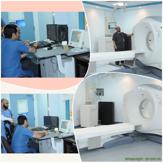 أشعة مستشفى الملك سعود بعنيزة تدرب 8 فنيين على تصوير الأشعة المقطعية لشرايين القلب