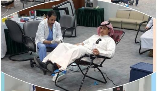 بمشاركة منسوبي الشركه السعوديه للصناعات الدوائيه سيبامكو مستشفى الملك سعود بعنيزة يواصل حملته للتبرع بالدم