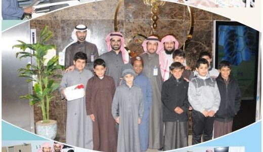 طلاب ابتدائية الملك خالد زاروا مستشفى الملك سعود بعنيزة