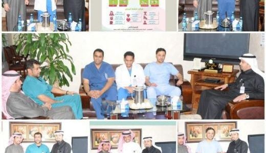 مدير مستشفى الملك سعود بعنيزة كرم قسم العلاج الطبيعي