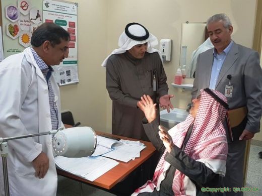 مدير قطاع الصحة العامة بمحافظة الرس يتفقد المراكز الصحية