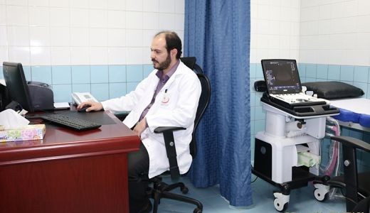 مستشفى القوارة العام يستقبل 1700 مراجع لفحص الموجات الصوتية