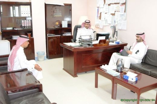 مساعد مدير مركز التدريب بوزارة الصحة زار مستشفى الملك سعود بعنيزة
