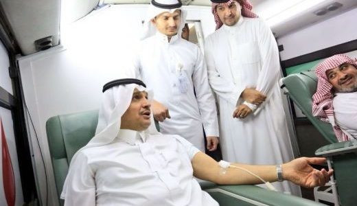 130 يتبرعون بدمائهم لحملة التبرع بالدم في مستشفى الرس