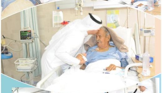 محافظ عنيزة والوكيل اطمأنوا على صحة المطرودي والزامل والدوسري بمستشفى الملك سعود